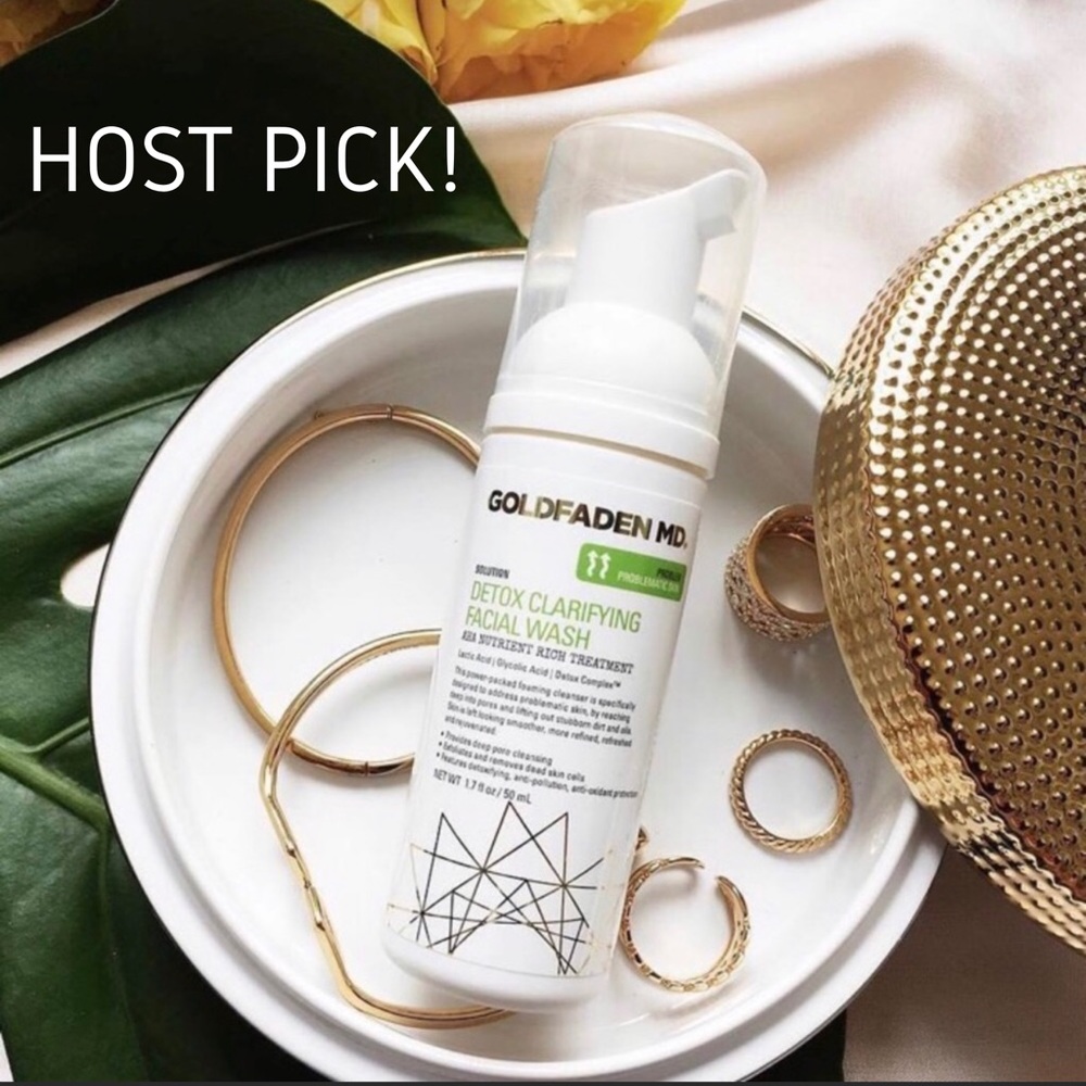 GOLDFADEN MD Detox Clarifying Facial Wash NEW